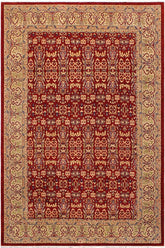 handmade Transitional Kafkaz Red Lt. Green Hand Knotted RECTANGLE 100% WOOL area rug 9 x 12